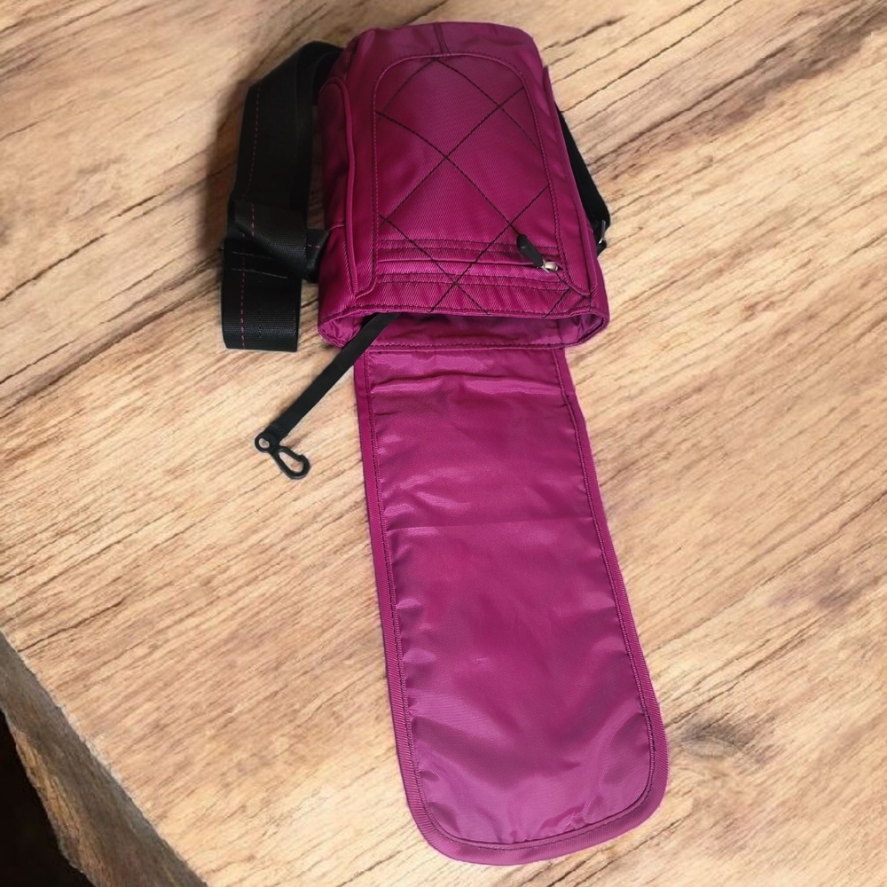 The North Face Unisex Quilted Nylon Crossbody Bag EUC - Picture 5 of 8